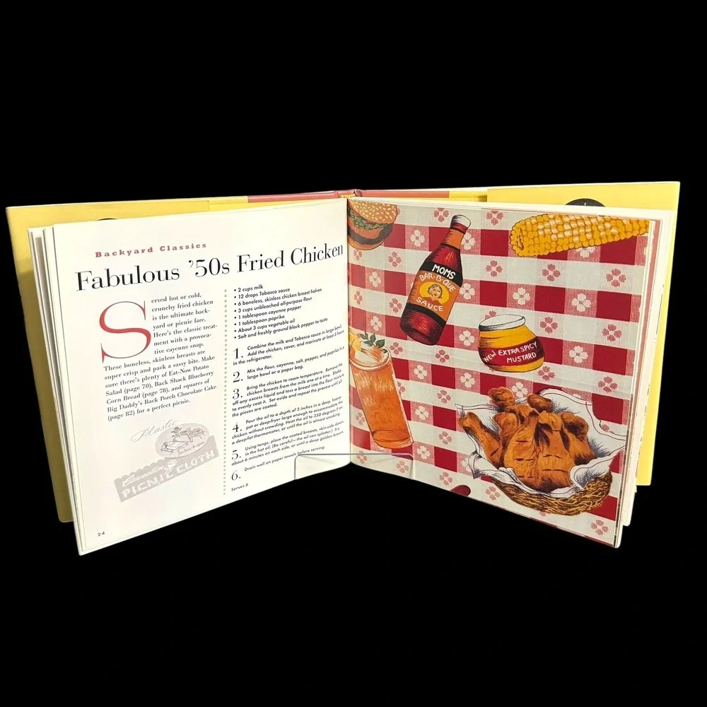 OUTDOOR‎ COOKING Cookbooks Barbecue Nation Patio Daddy-O Outdoor Feasts Lot of 3